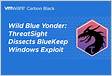 Wild Blue Yonder VMware Carbon Black ThreatSight Dissects BlueKeep